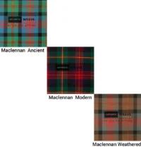 Clan MacLennan Tartan Fabrics