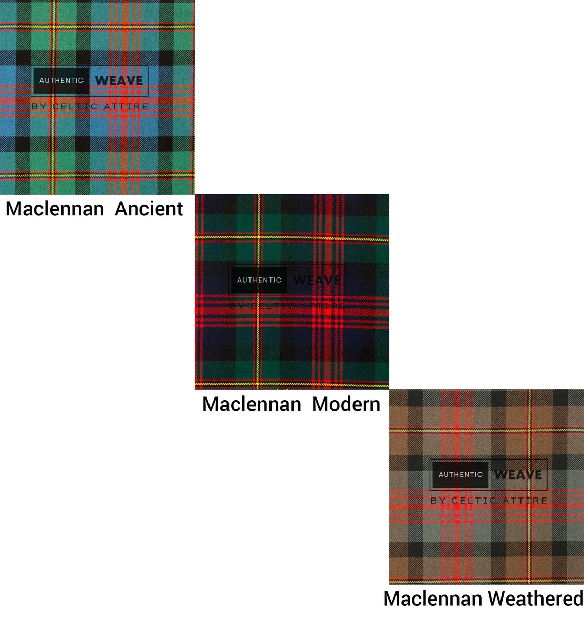 Clan MacLennan Tartan Fabrics