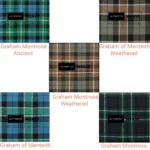 Clan Graham Tartan Fabrics