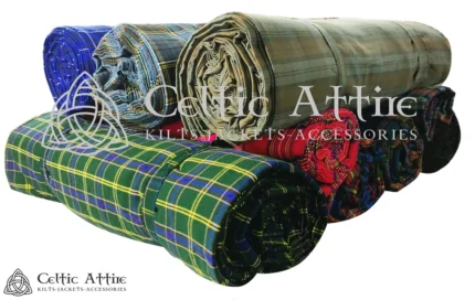 Scottish Tartan Kilt Making Fabric