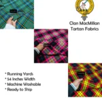 Clan MacMillan Tartan Fabrics
