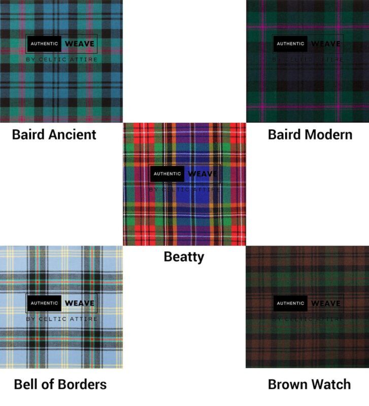 Scottish Tartan Fabrics