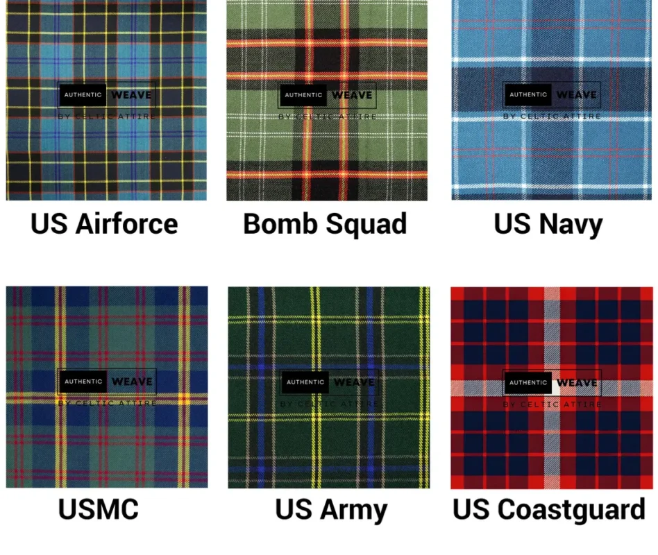 Military Tartan Fabrics