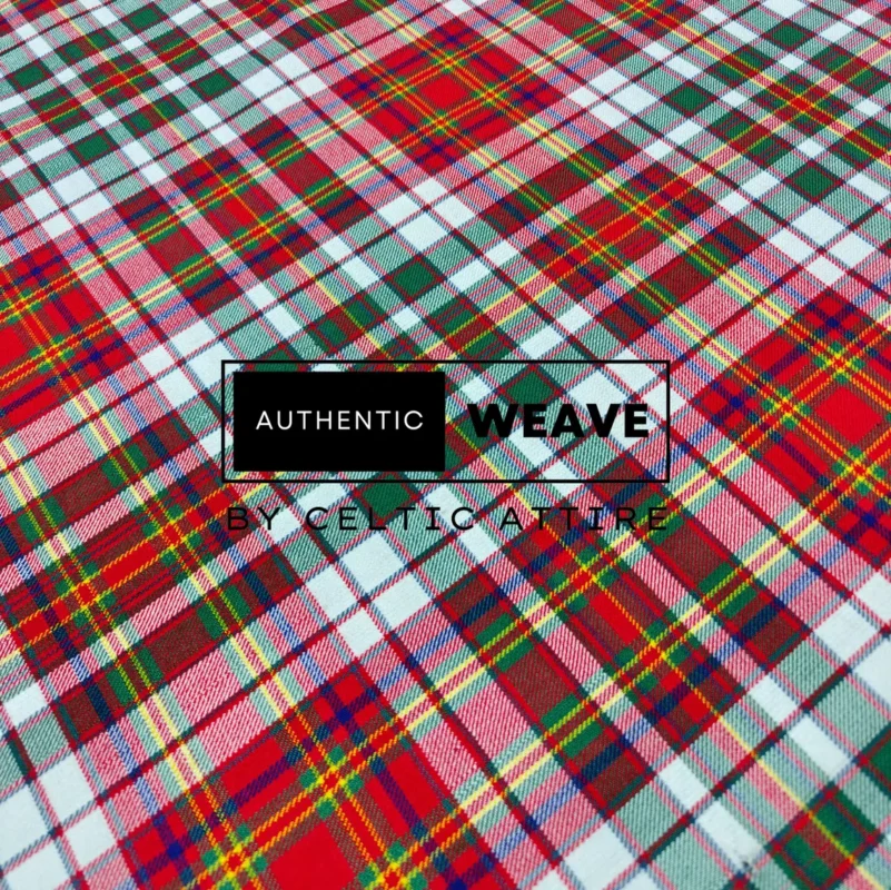 MacAlister Dress Ancient Tartan Fabric