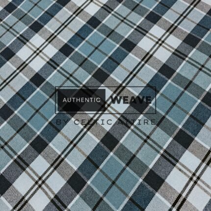 Strathclyde Blue Tartan Fabric