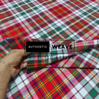 MacAlister Dress Ancient Tartan Fabric