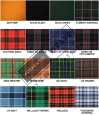 Scottish TARTAN FABRIC
