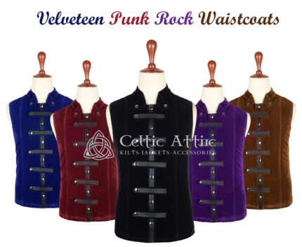 Men's Velvet Waistcoat