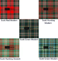 Clan Scott Tartan Fabrics