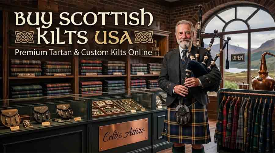 Buy Scottish Kilts USA | Premium Tartan & Custom Kilts Online – Celtic Attire