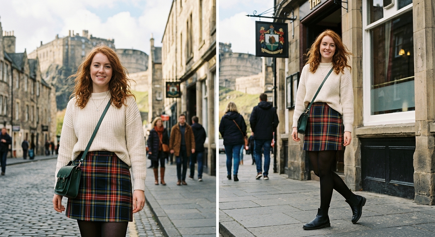 Scottish Women Skirt – Traditional Tartan Fashion for Modern Women