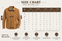 Men’s Suede Western Shirt