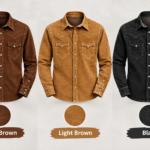 Men’s Suede Western Shirt